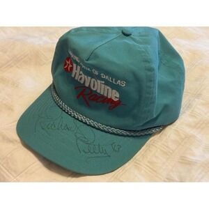Vintage Richard Petty Signed Havoline Racing Cap Grand Prix of Dallas 90s NASCAR